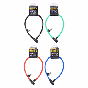 Dunlop vargusvastane jalgratta trosslukk, roheline