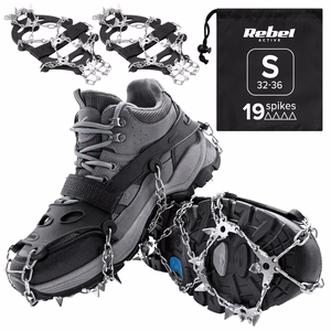 REBEL ACTIVE naastudega libisemistõkked matkajalatsitele, suurus S, 32–36
