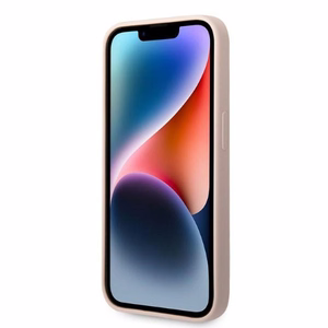 Karl Lagerfeld KLHMP14LSSKCI iPhone 14 Pro 6.1" жёсткий чехол светло-розовый/светло-розовый Silicone Karl & Choupette MagSafe
