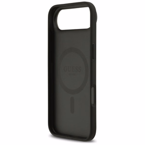 Guess 4G Circle Classic Logo MagSafe ümbris jaoks iPhone Air - must