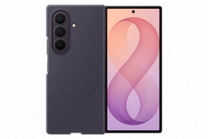 Samsung Galaxy Z Fold8 Ultra silikoonist magnetümbris 2 peegeldusvastase kilega, violetse varjundiga