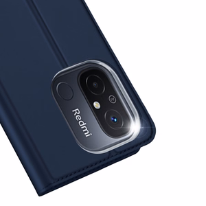 DUX DUCIS wallet ümbris SKIN PRO jaoks REDMI 12C sinine