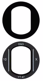 Samsung S918 S23 Ultra lens jaoks camera Must (lens Tele 10x) 1pcs (service pack)