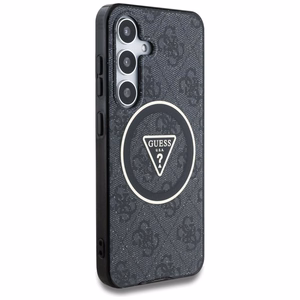 GUESS ümbris jaoks SAMSUNG S25 Plus GUHMS25MHG4PRTGK (Magnetic IML Metal Glitter 4G Circle Triangle) must