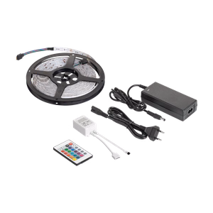 LED lighting kit (RGB LED strip, color controller, power supply)