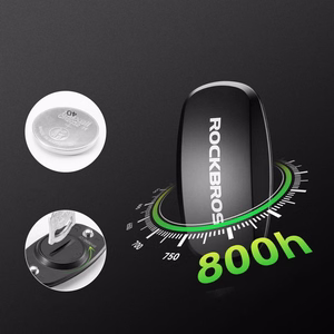 Rockbros HRM812 Bluetooth ANT+ pulsisensori vöö, IP67 – värv: must