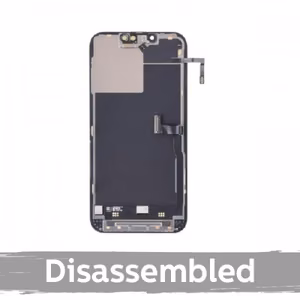 LCD-ekraan, ühildub iPhone 13 Pro-ga, must / 100% ehtne / (uuest seadmest) + anduri lintkaabel
