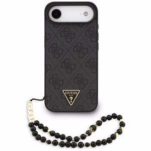 Guess 4G Strap Triangle Logo MagSafe ümbris iPhone 17 Air jaoks - must