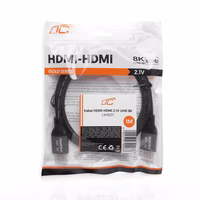 HDMI-HDMI kaabel (v2.1 | 8K | 1 m) must