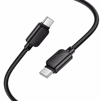 Kaabel USB C to USB C Hoco 3A 60W 1 m X113 must