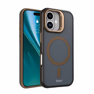 Etteri Morning Fog ümbris for iPhone 16 6,1" pruun