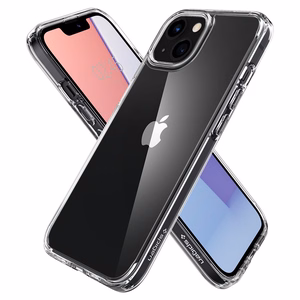 Spigen Ultra Hybrid iPhone 13 ümbris - läbipaistev