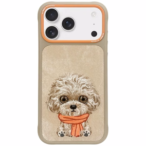 Nimmy Big Eyed Pet 2.0 Dog Ümbris jaoks iPhone 17 Pro - Beige