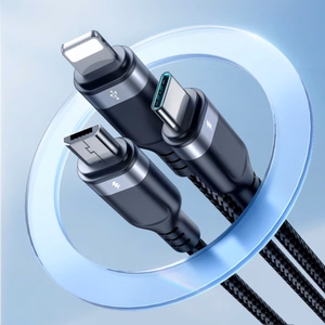 USB Kaabel Joyroom 3in1 / S-A18 must 30cm