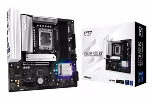 Asrock B860M Pro RS emaplaat Intel B860 LGA 1851 (Socket V1) micro ATX