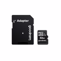 Memory card Goodram microSD 32Gb (class 10) + SD adapter