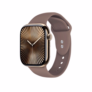 Crong Liquid Apple Watch rihm, 38/40/41/42 mm, pruun