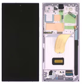 LCD ekraan Samsung S918 S23 Ultra 5G koos puuteekraaniga ja raamiga Lavender originaal (komplekteeritud hoolduspakett)