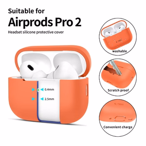 Tech-Protect Silicone Ümbris jaoks Apple AirPods Pro 1 / 2 - oranž