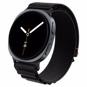 Spigen WBF1 rihm mudelile Samsung Galaxy Watch 40/44/46 mm – must