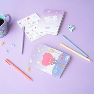 BT21 TATA A6 märkmike komplekt, 3 tk