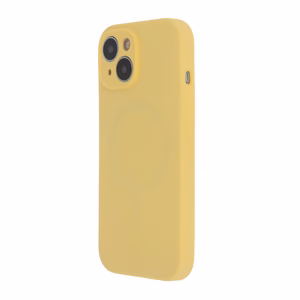 Soft Touch Mag чехол iPhone 15 Pro Max 6,7" пастельный желтый
