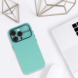 Tel Protect Lichi Soft Ümbris jaoks Iphone 15 Plus sinine