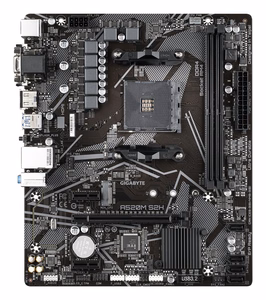 Emaplaat GIGABYTE AMD A520 SAM4 DDR4 Micro-ATX