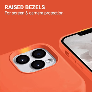 Crong Color Cover ümbris seadmele iPhone 13 Pro, korallpunane