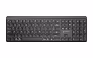 Клавиатура Gembird (KB-WPS-03) – Bluetooth, американская раскладка, чёрный