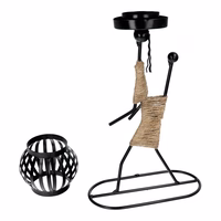 Decorative metall candlestick ART DECO Africa mudel E IALC-1