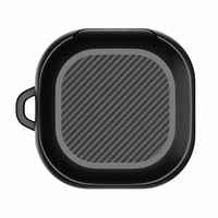 Tech-Protect Rough Carbon Ümbris jaoks Samsung Galaxy Buds FE / 2 Pro / 2 / Live / Pro - must