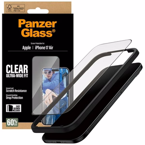 PanzerGlass Ultra-Wide Fit EasyAligner Karastatud klaas jaoks iPhone Air