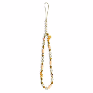 Guess ripats GUSTBOHP telefoni rihm pruunikas-roosa Beads Bohemia