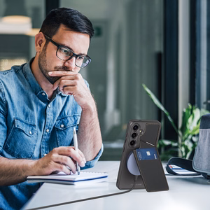 Rafi II Mag ümbris jaoks Samsung S24 - must