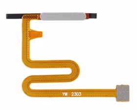 Flex Samsung A145 A14 4G koos fingerprint sensor Hõbedane original (service pack)