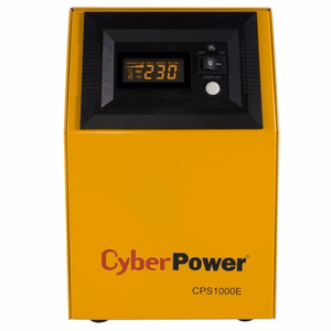 CyberPower CPS1000E UPS topeltkonversioon Online 1 kVA 700 W 2 AC väljundit