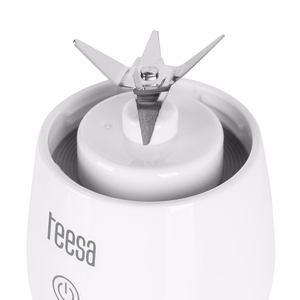 Juhtmeta blender 450 ml klaasanumaga, 100 W, 6 tera