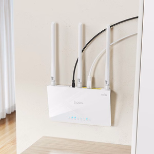 Беспроводной роутер WiFi 4 Hoco (HI30) белый