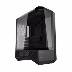 Darkflash DY460 computer ümbris (Must) + 4 ARGB fans