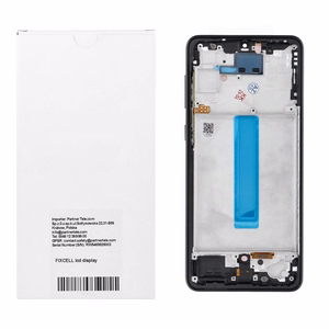 OLED LCD-дисплей REWA с рамкой для SAMSUNG A33 5G, черный