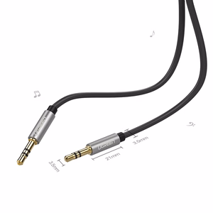 Ugreen AV119 10733 audio kaabel mini jack 3.5mm / mini jack 3.5mm 1m must