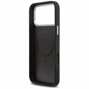 GUESS ümbris jaoks IPHONE 17 Pro compatible with MagSafe GUHMP17LPSDTSCMK (PU W/ Triangle Logo) must