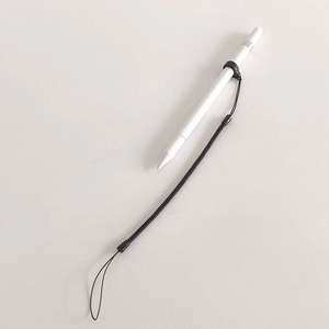 Pen leash with clipboard clip, silicone ring for pen