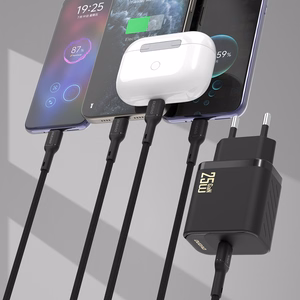Dudao A27CEU PD 25W GaN USB-C seinalaadija USB-C kaabliga - must