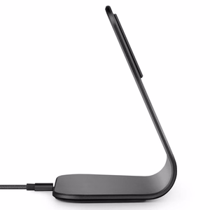 Настольная подставка XVIDA Fast Charging для беспроводной зарядки Samsung Quick Charge 2.0, чёрная