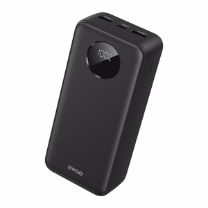 BWOO 22,5W 30000 mAh akupank with LCD screen, must