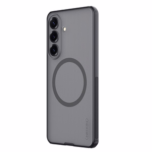 Nillkin Super Frosted Shield Pro Magnetic Case Compatible with MagSafe for Samsung Galaxy S26+ - Translucent Black
