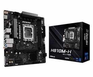 Asrock H810M-H emaplaat Intel H810 LGA 1851 (Socket V1) micro ATX