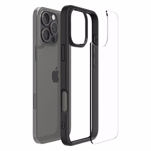 SPIGEN ümbris ULTRA HYBRID jaoks IPHONE 16 Pro matte must
